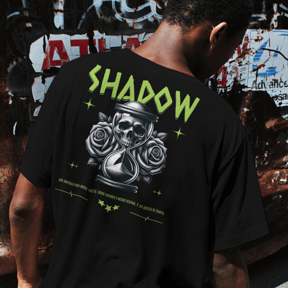 Camiseta clássica - (Tempo) - Shadow collection (Edição limitada)