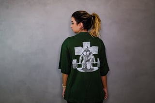 Nome do produto Oversized - O guerreiro e a Cruz