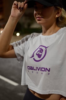 Nome do produto Cropped - Oblivion Squad