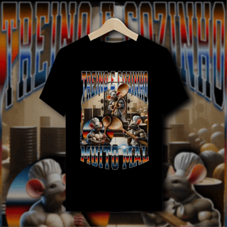 Nome do produto Camiseta - Treino e Cozinho