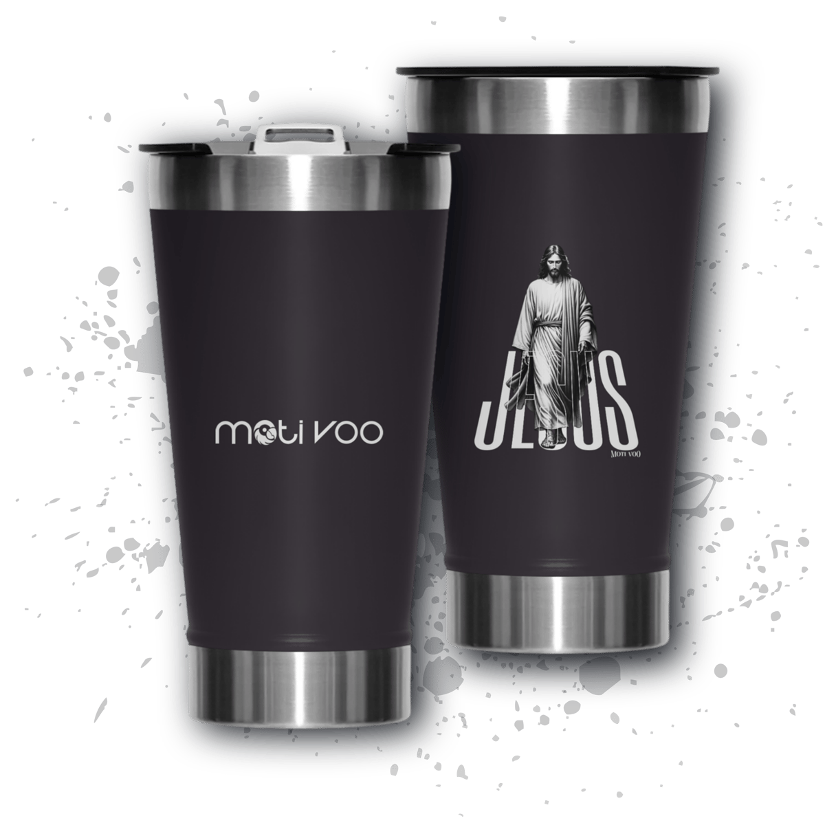 Nome do produto: Copo Térmico - Jesus