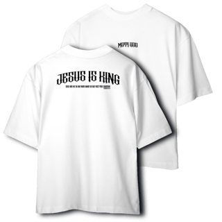 Nome do produto Oversized - Jesus Is King