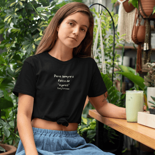 Nome do produto T-Shirt Prime Unissex Emily Dickinson