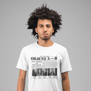 Nome do produto T-Shirt Prime Unissex precursores da Psicanálise 