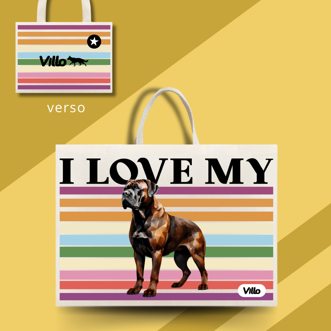 Nome do produto: Eco Bag Mastim Fila Brasileiro