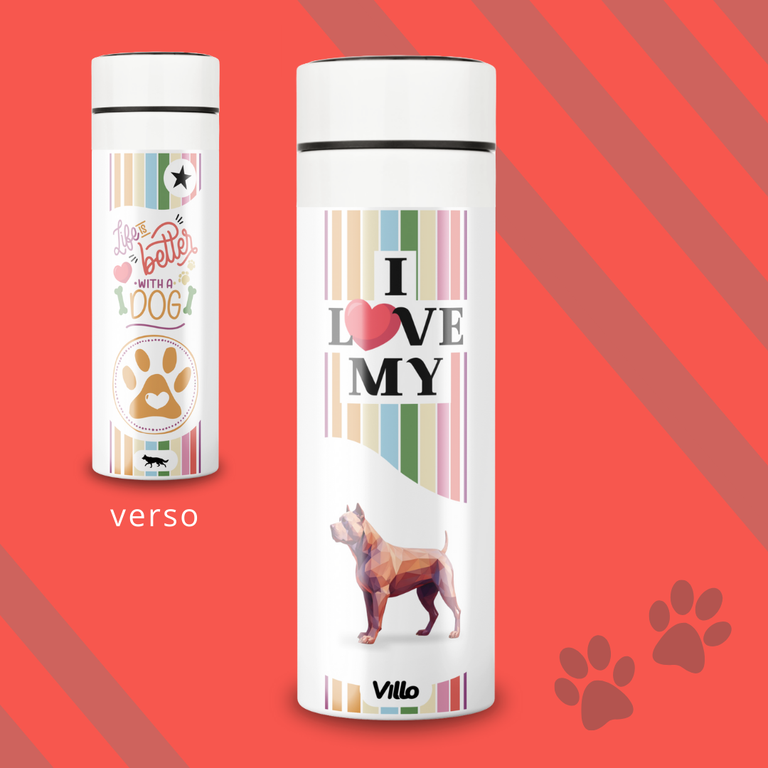 Nome do produto: Garrafa Térmica Pitbull 