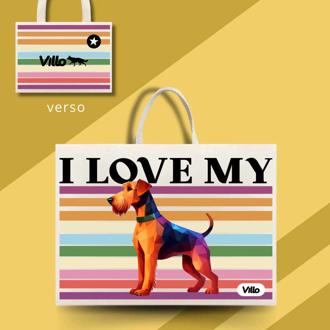 Nome do produto: Eco Bag Airedale Terrier