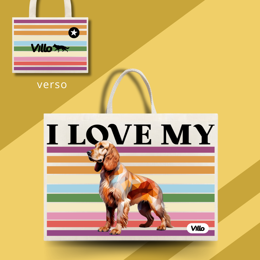 Nome do produto: Eco Bag Cocker Spaniel Inglês