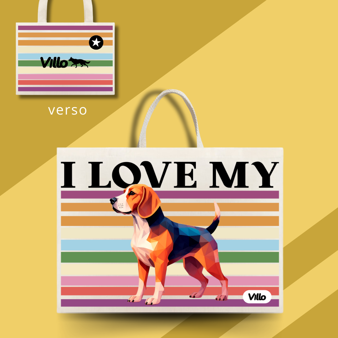 Nome do produto: Eco Bag Beagle 