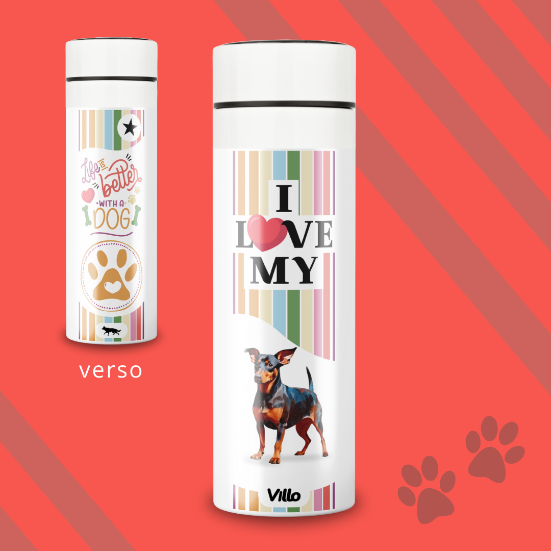 Nome do produto: Garrafa Térmica Pinscher