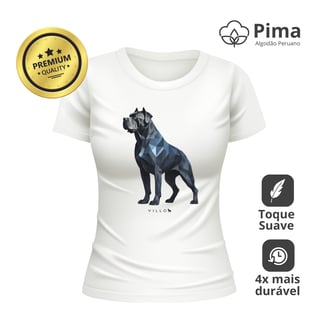 Nome do produto Camiseta Baby Long Pima Premium Cane Corso