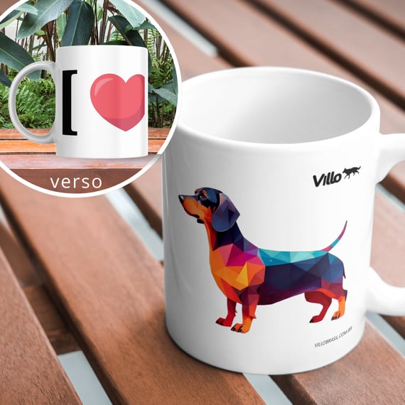 Caneca Dachshund