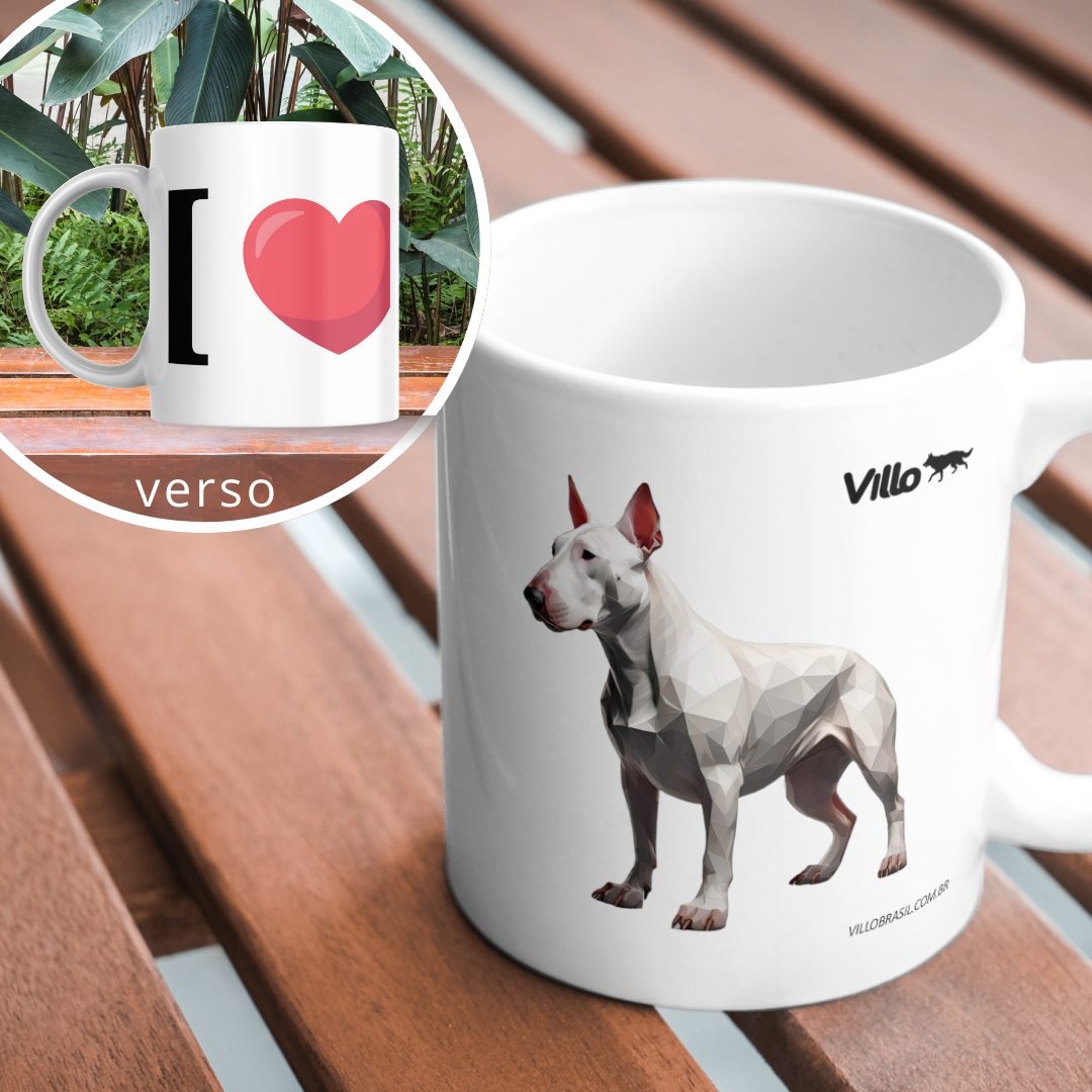 Nome do produto: Caneca Bull Terrier