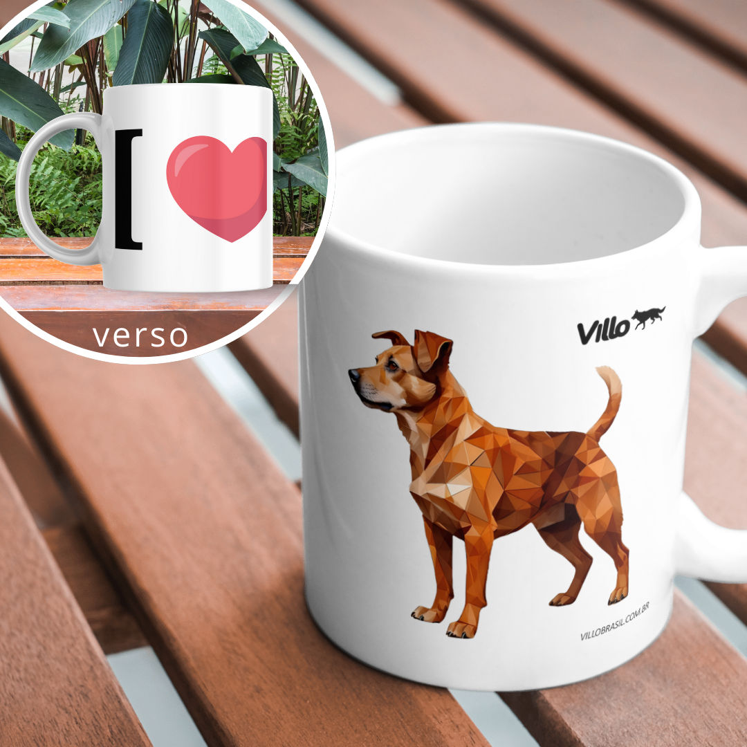 Nome do produto: Caneca Caramelo (sem raça)