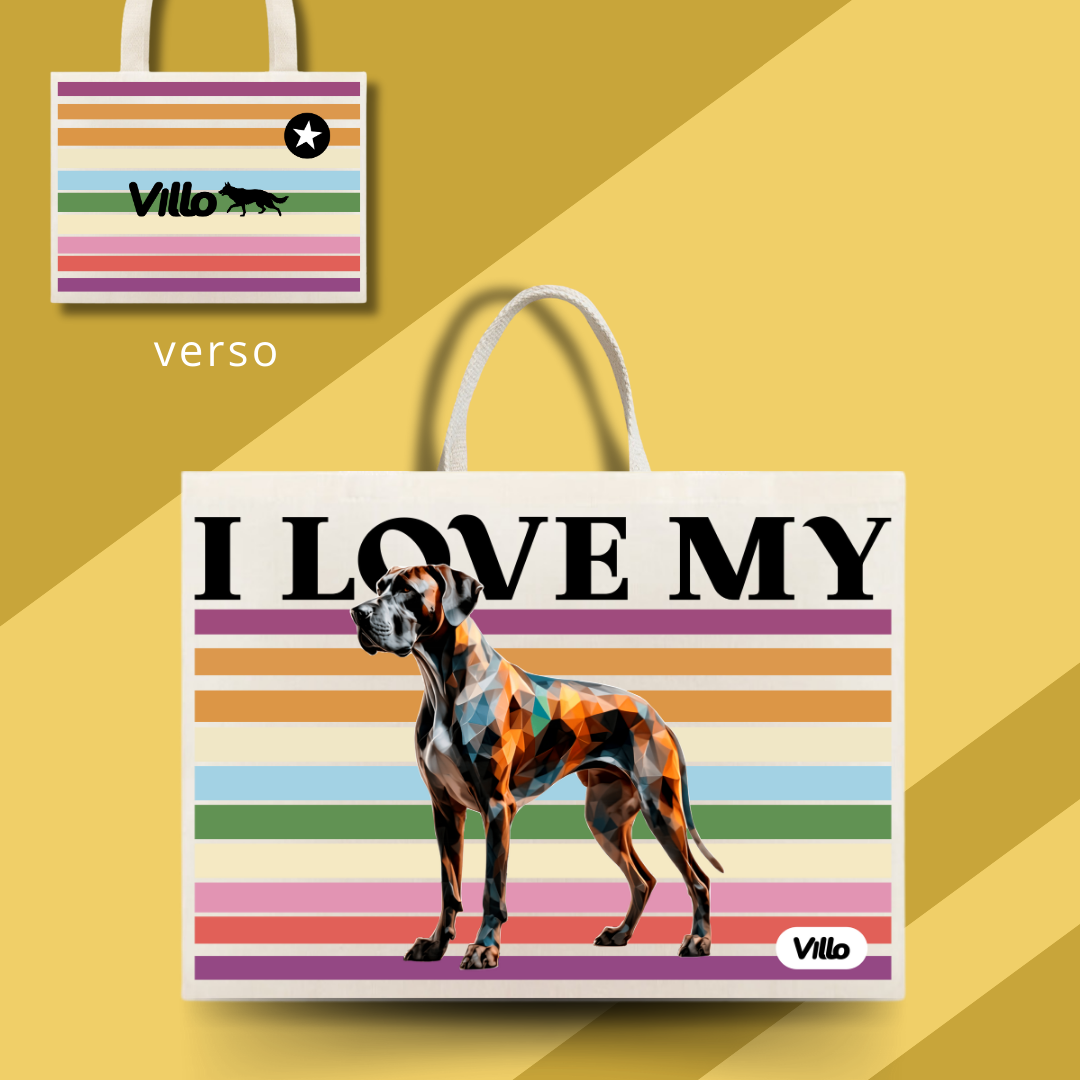Nome do produto: Eco Bag Dogue Alemão