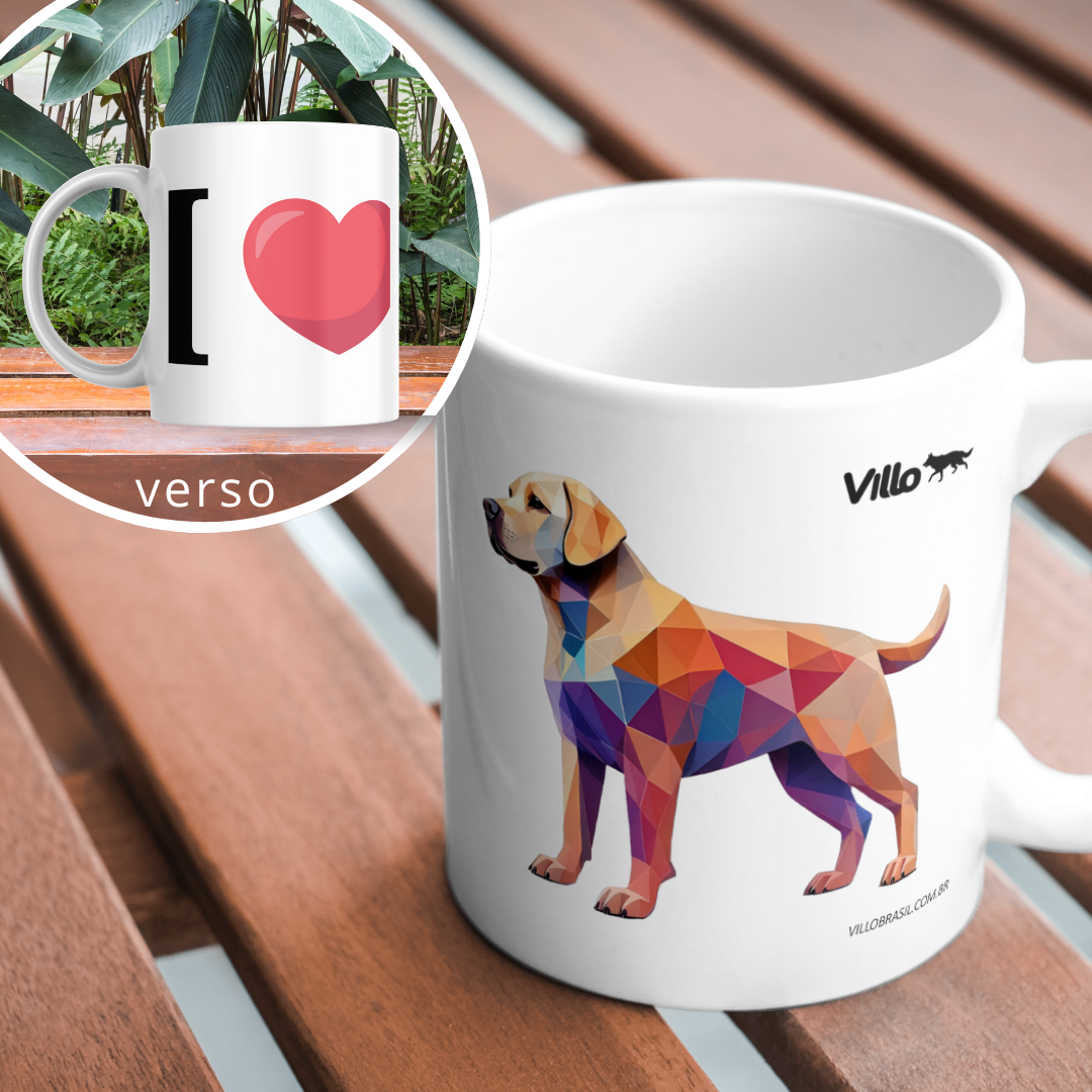 Nome do produto: Caneca Labrador