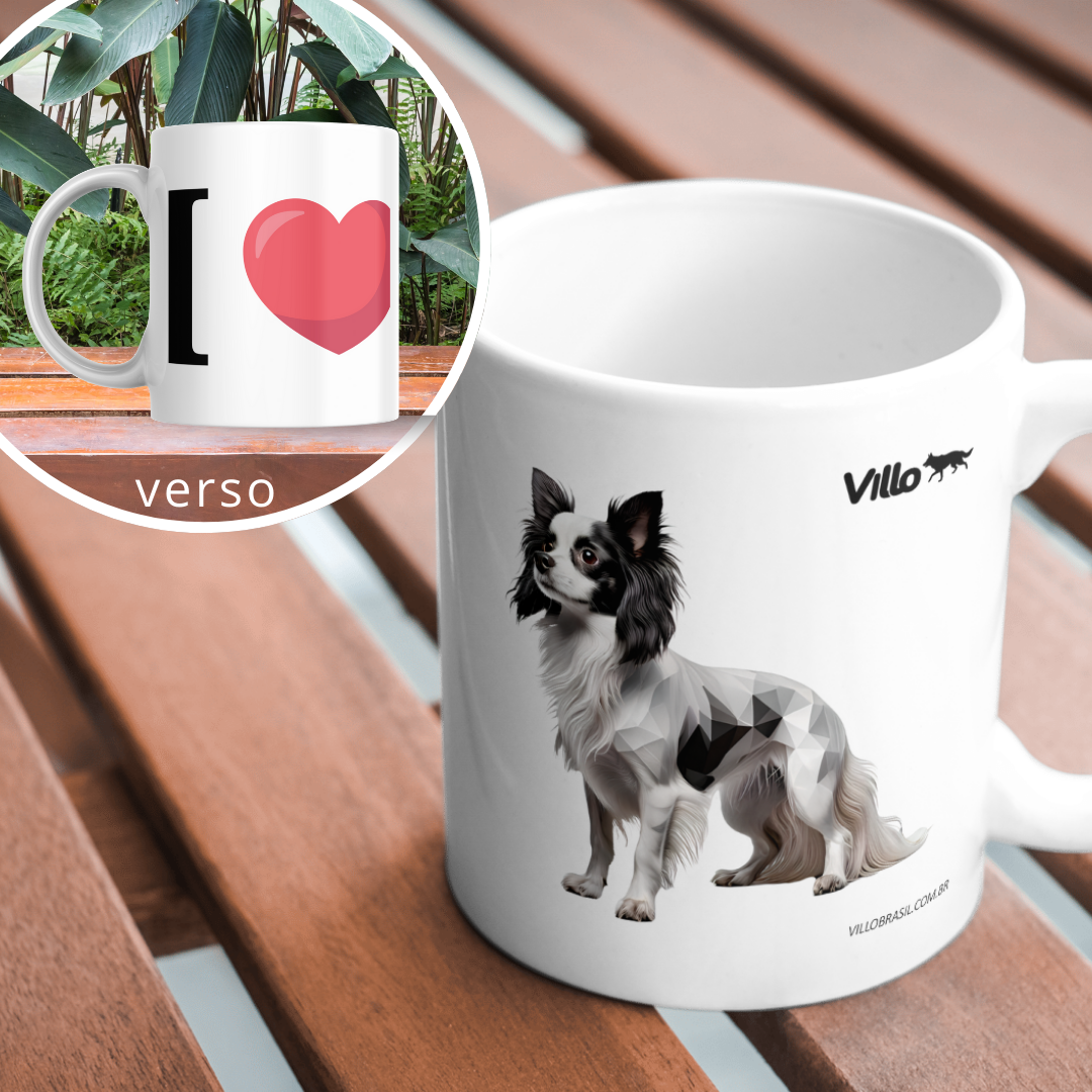 Nome do produto: Caneca Continental Toy Spaniel