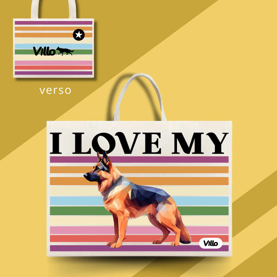 Nome do produto: Eco Bag Pastor Alemão