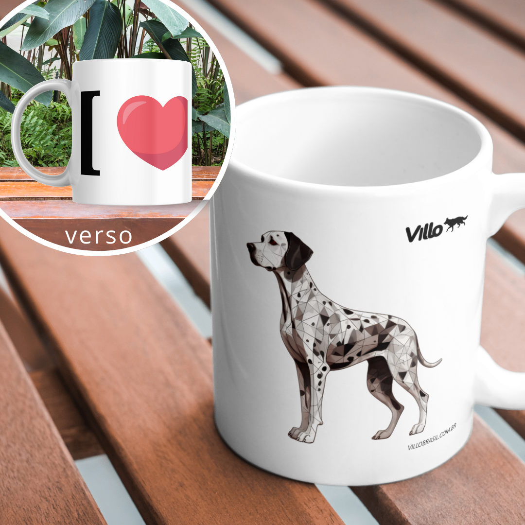 Nome do produto: Caneca Dálmata