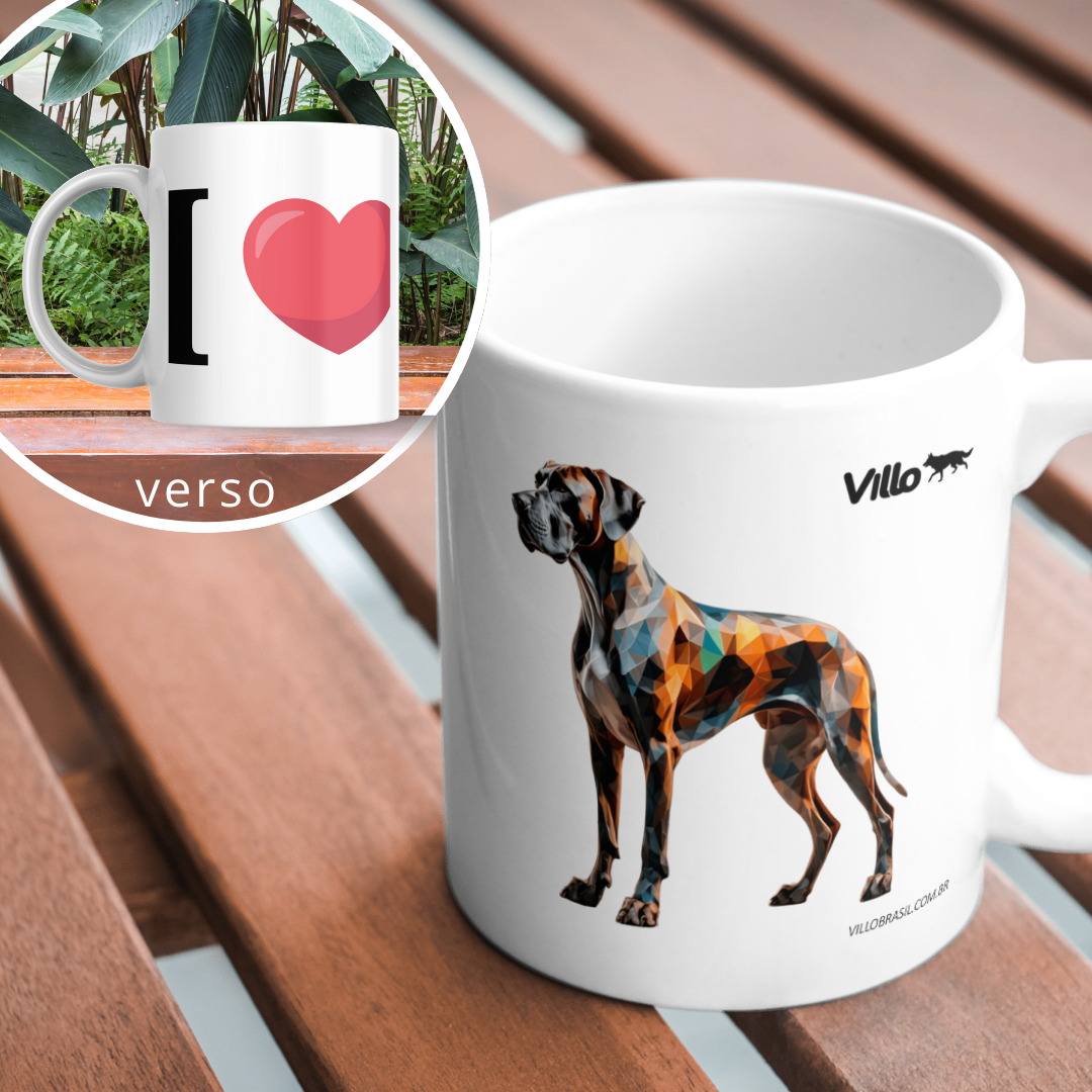 Nome do produto: Caneca Dogue Alemão