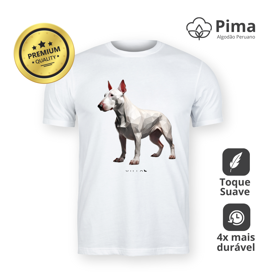 Nome do produto: Camiseta Pima Premium Bull Terrier