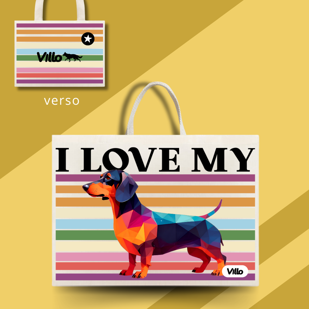 Nome do produto: Eco Bag Dachshund