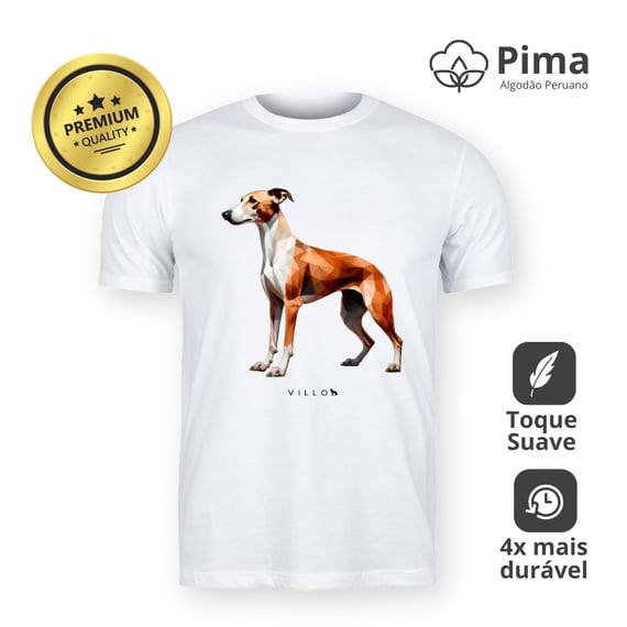 Camiseta Pima Premium Whippet 