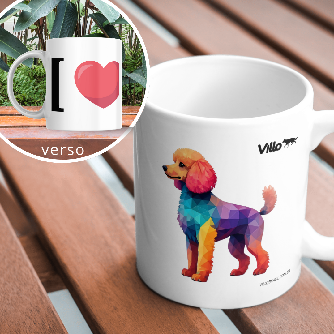 Nome do produto: Caneca Poodle