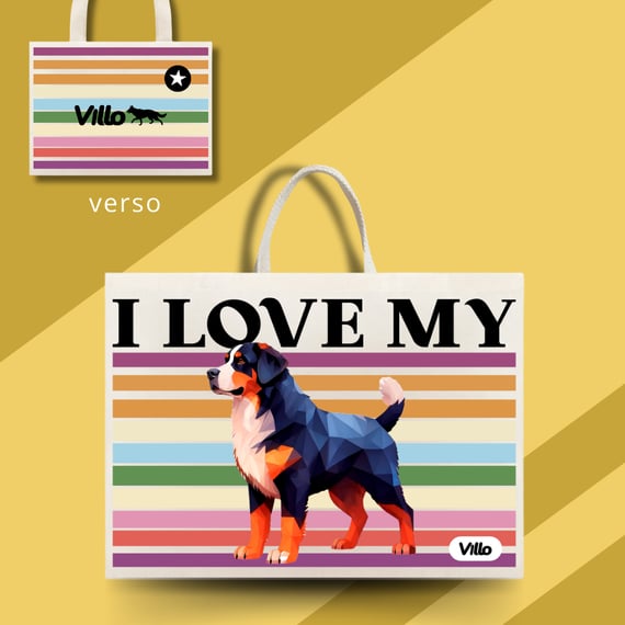 Eco Bag Bernese (Boiadeiro de Berna)