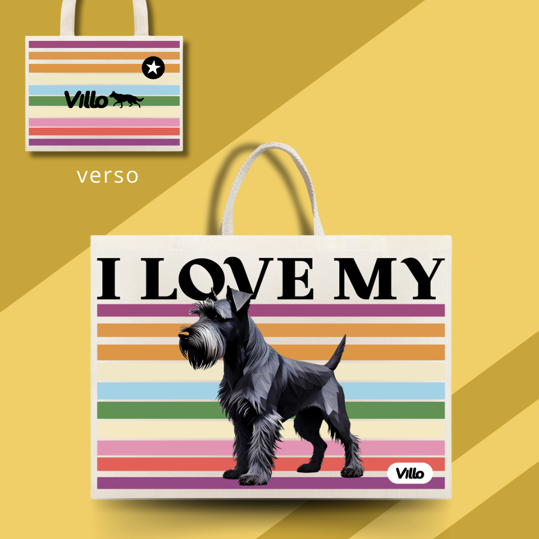 Nome do produto: Eco Bag Schnauzer