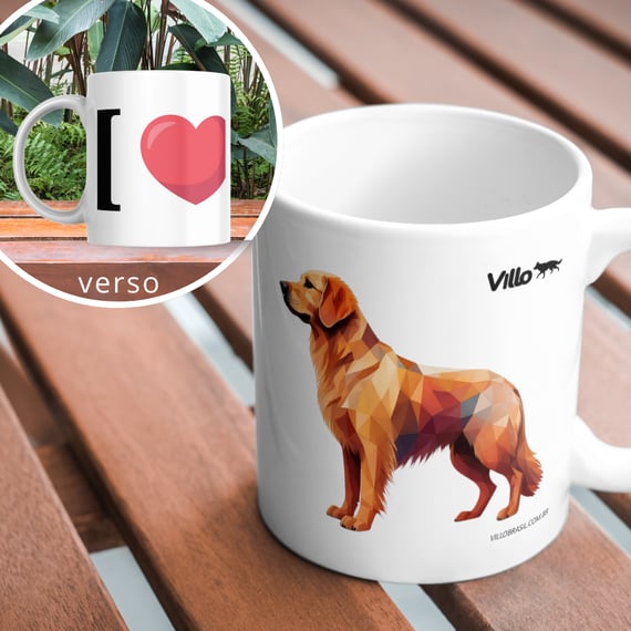 Caneca Golden Retriever