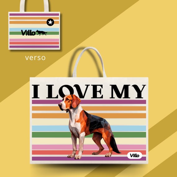 Eco Bag Foxhound Americano