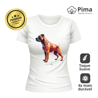 Nome do produto Camiseta Baby Long Pima Premium Boxer