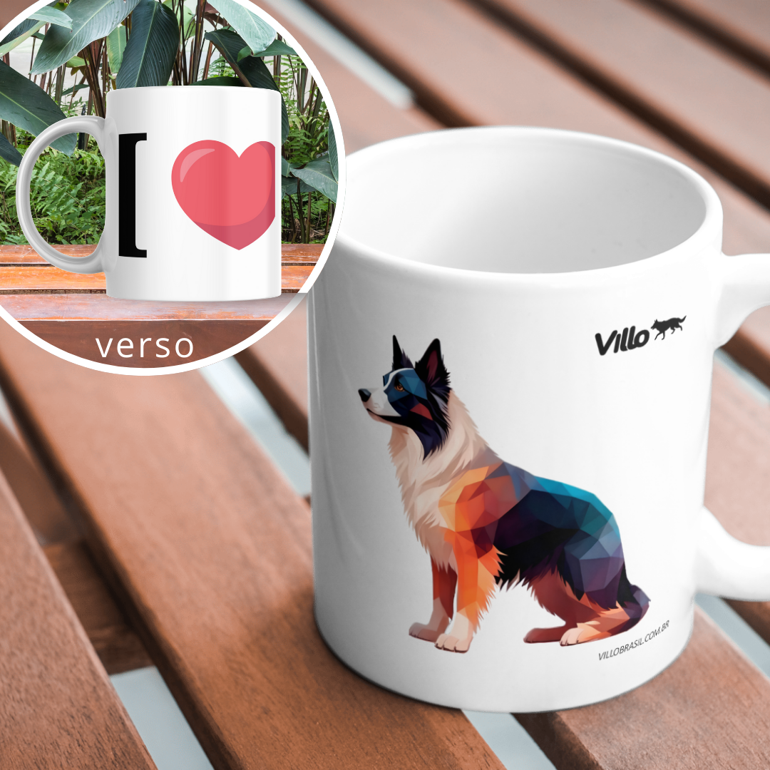 Nome do produto: Caneca Border Collie