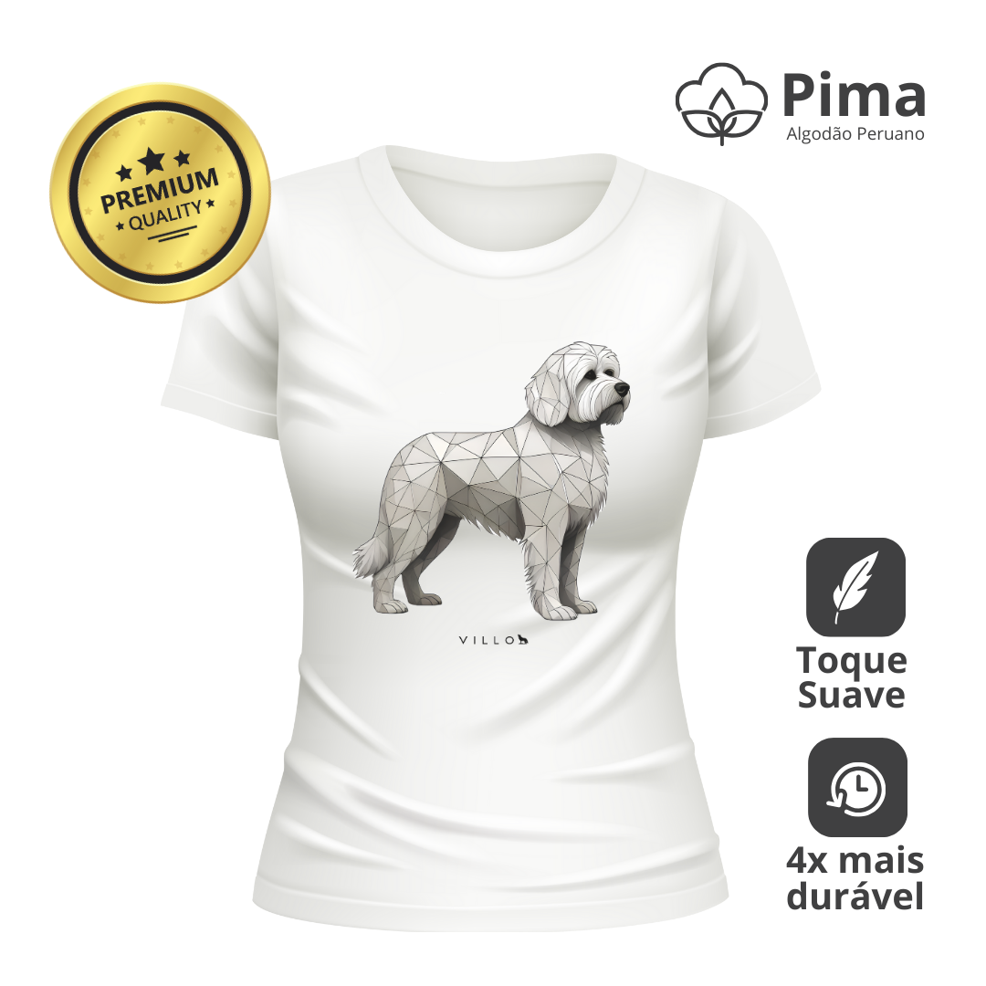 Nome do produto: Camiseta Baby Long Pima Premium Bolognese