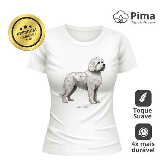 Camiseta Baby Long Pima Premium Bolognese