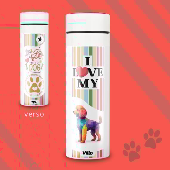 Garrafa Térmica Poodle  