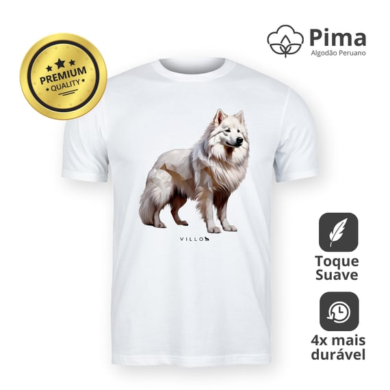 Camiseta Pima Premium Samoieda