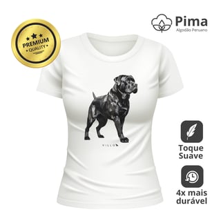 Nome do produto Camiseta Baby Long Pima Premium Mastim Napolitano