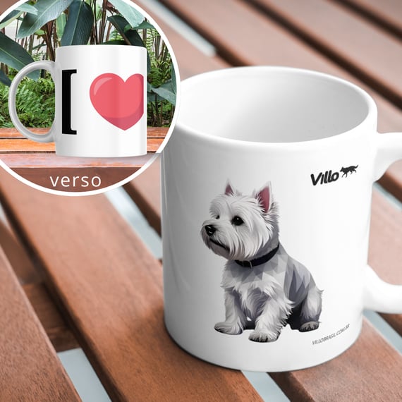 Caneca West Highland White Terrier