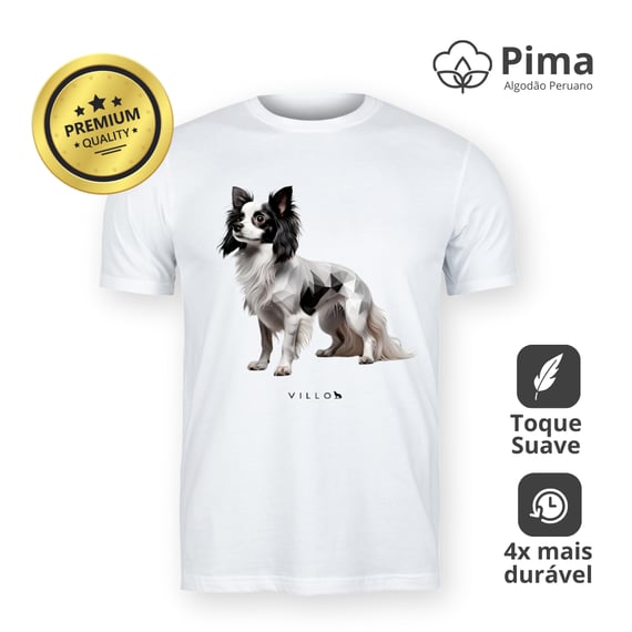Camiseta Pima Premium Continental Toy Spaniel