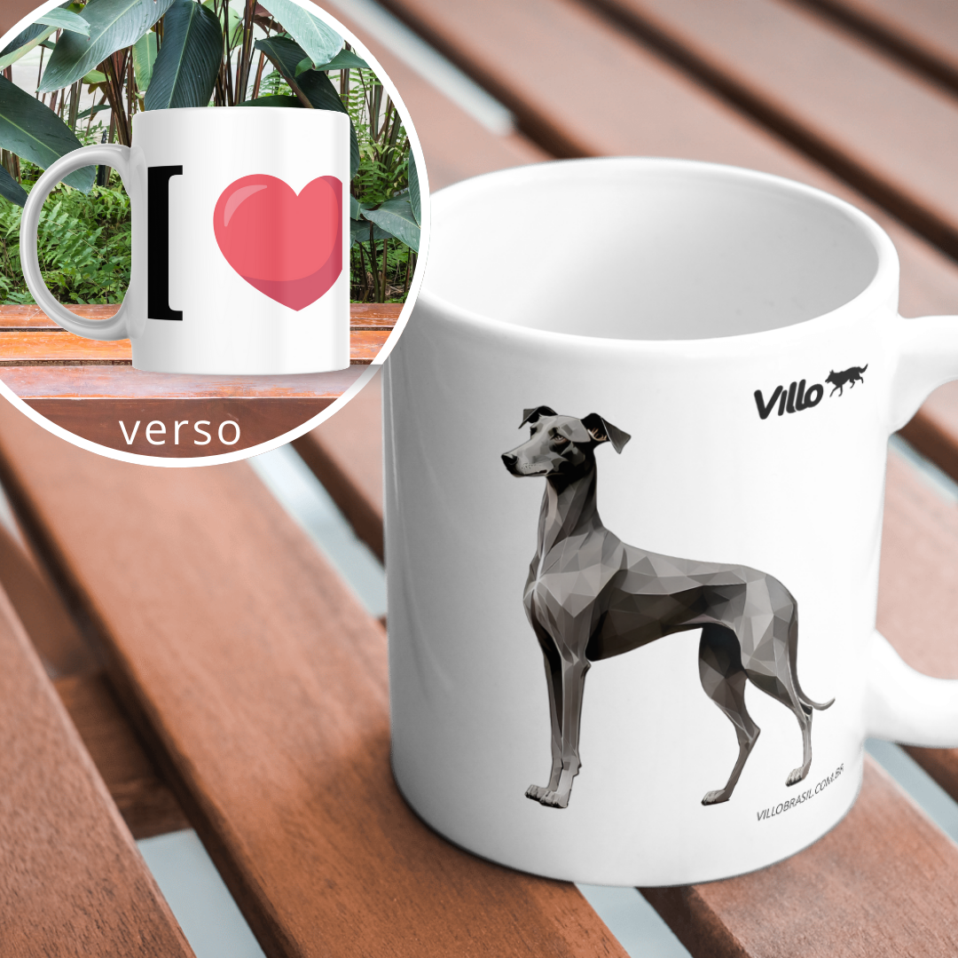 Nome do produto: Caneca Galgo Italiano