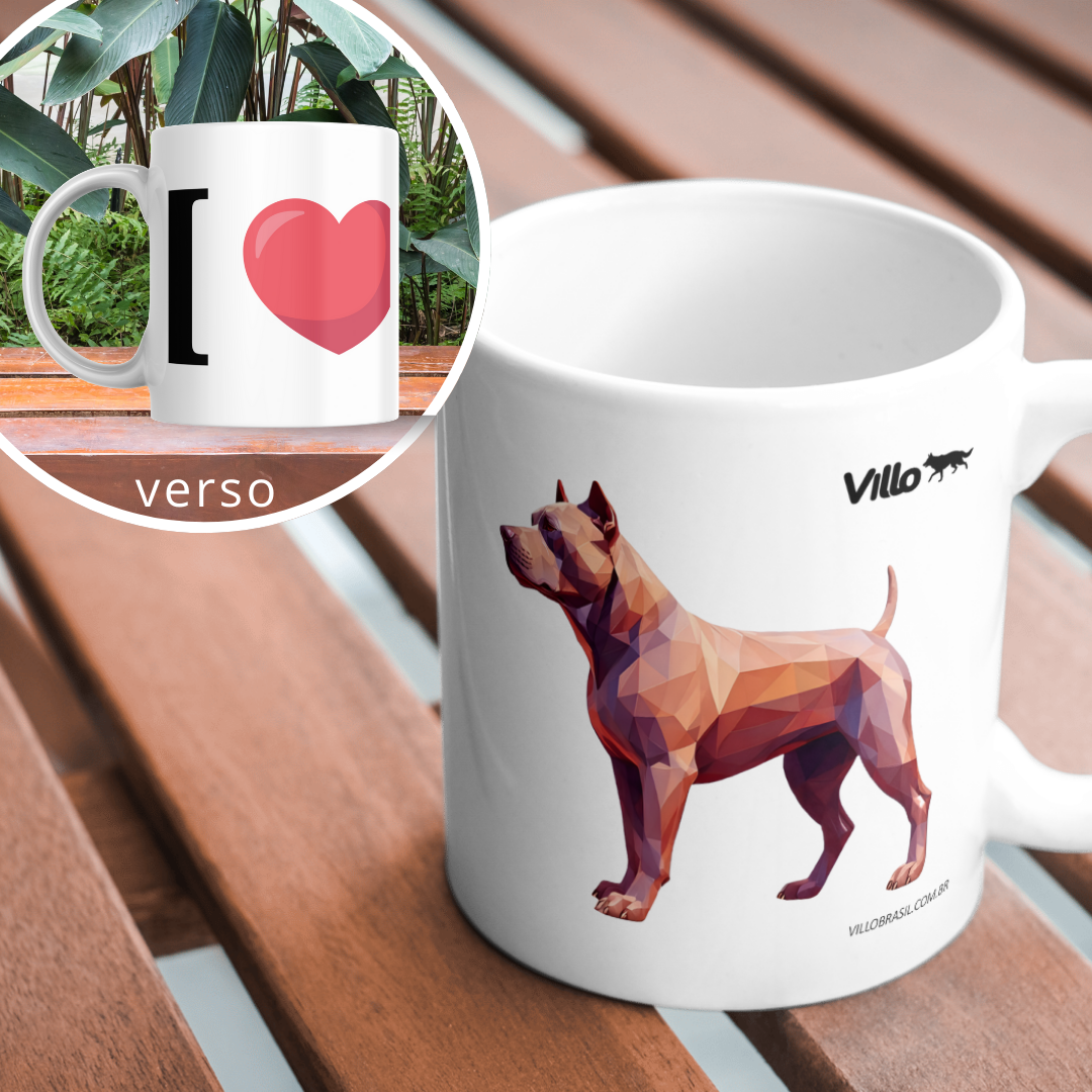 Nome do produto: Caneca Pitbull