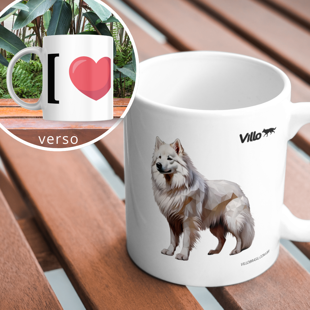 Nome do produto: Caneca Samoieda