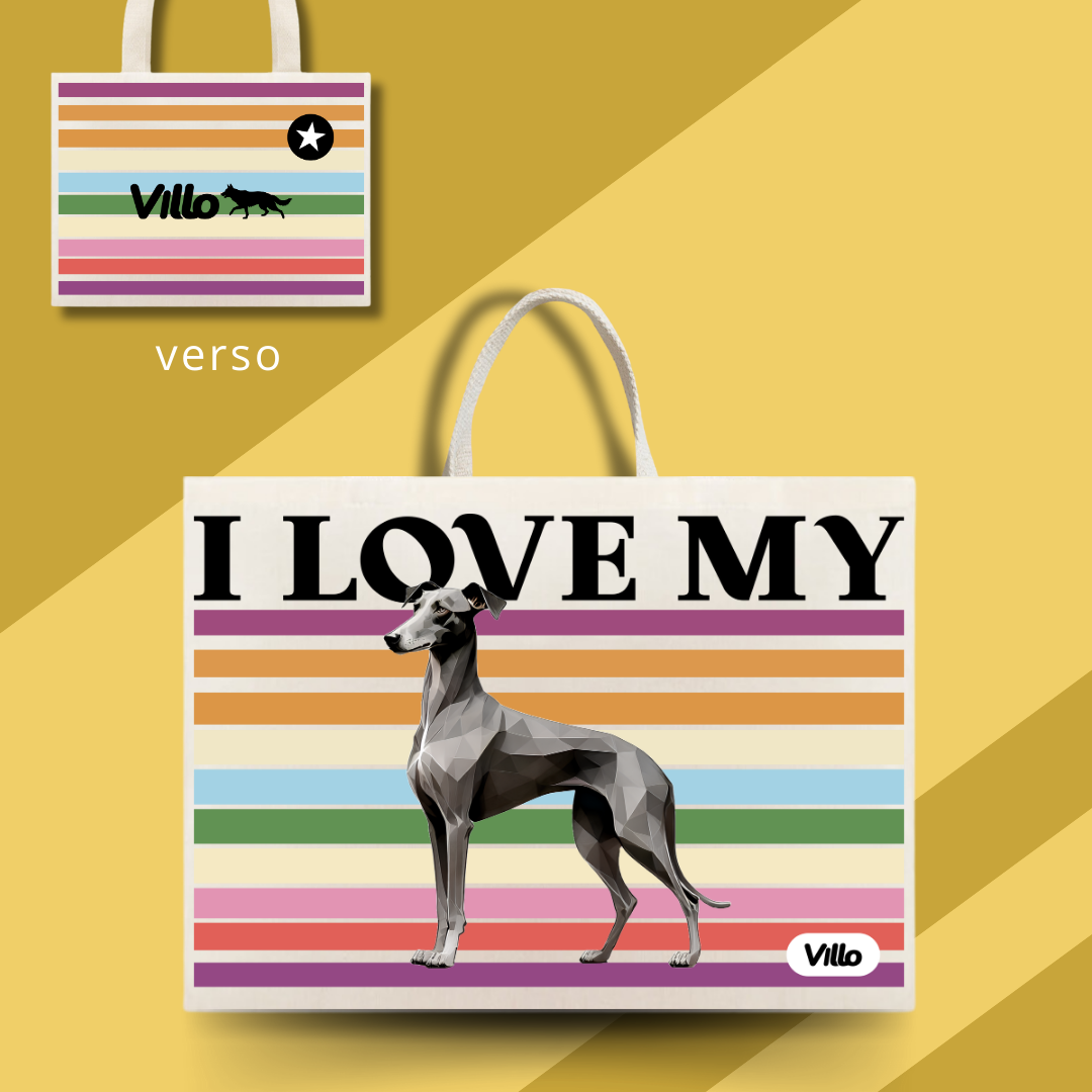Nome do produto: Ecobag Galgo Italiano