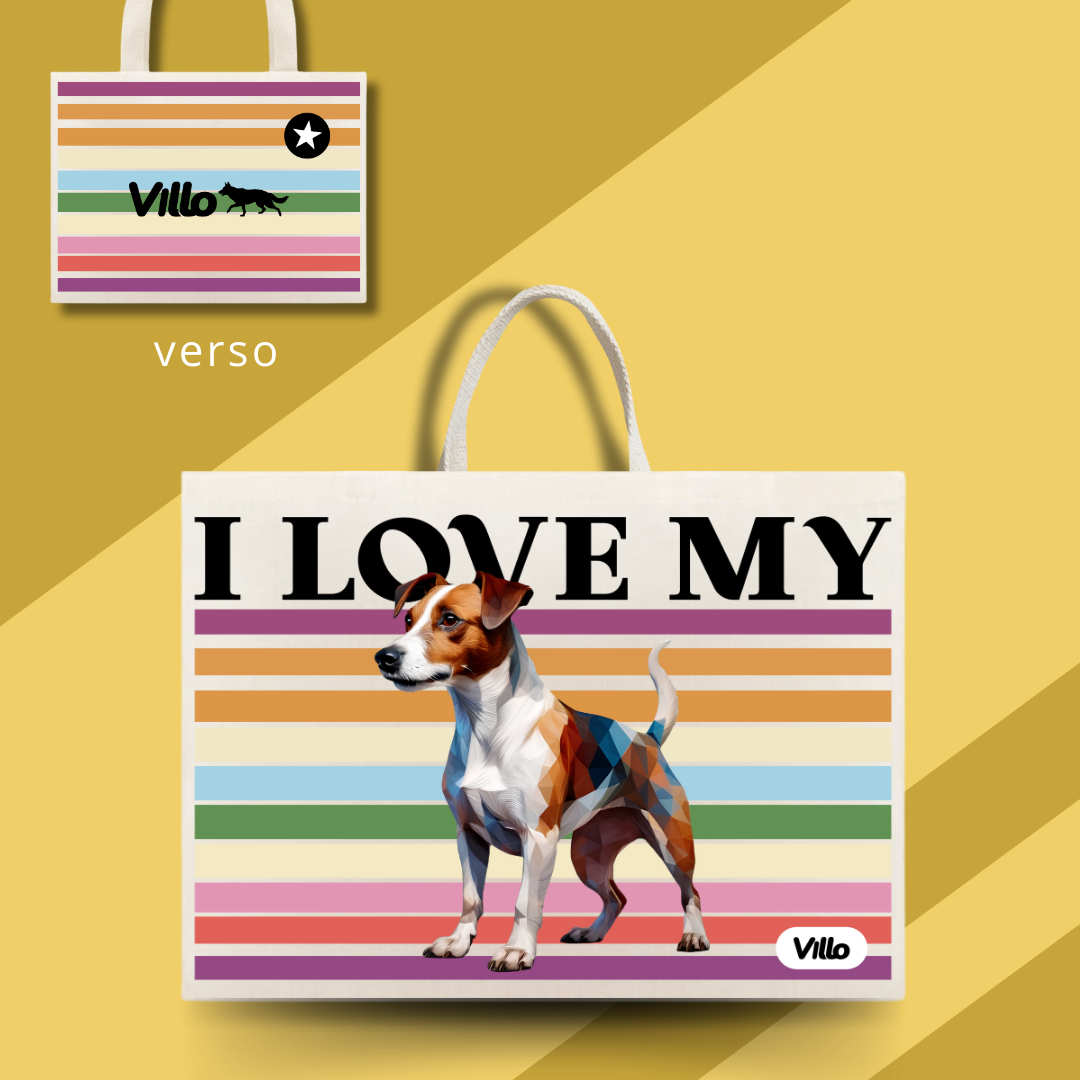 Nome do produto: Eco Bag Jack Russell Terriers