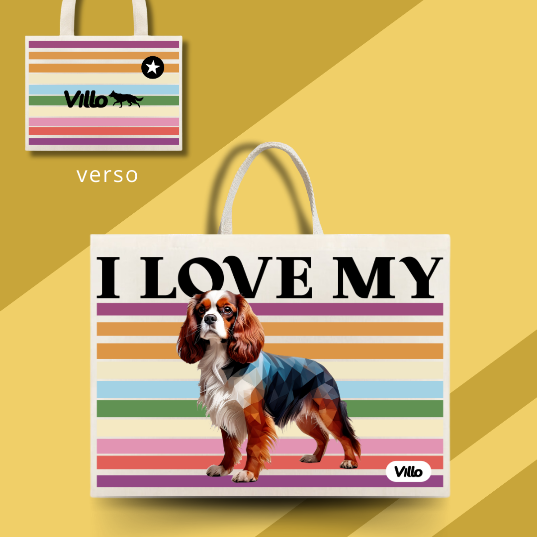 Nome do produto: Eco Bag Cavalier King Charles Spaniel