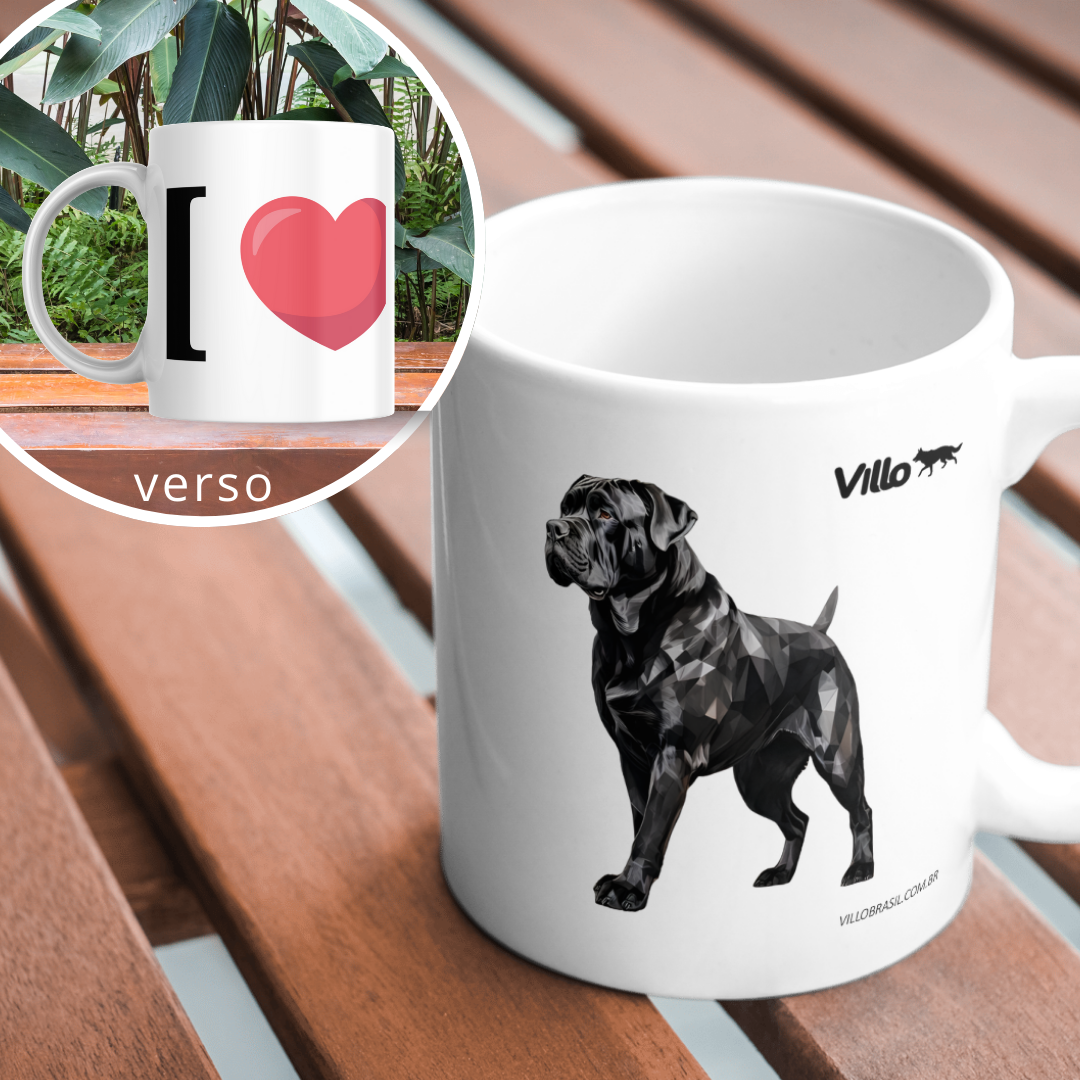 Nome do produto: Caneca Mastim Napolitano
