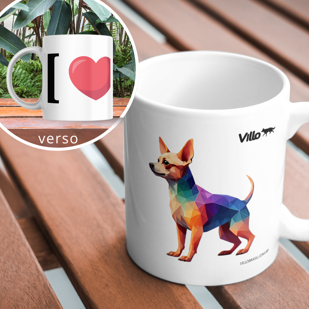 Nome do produto: Caneca Chihuahua