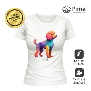 Nome do produto Camiseta Baby Long Pima Premium Poodle